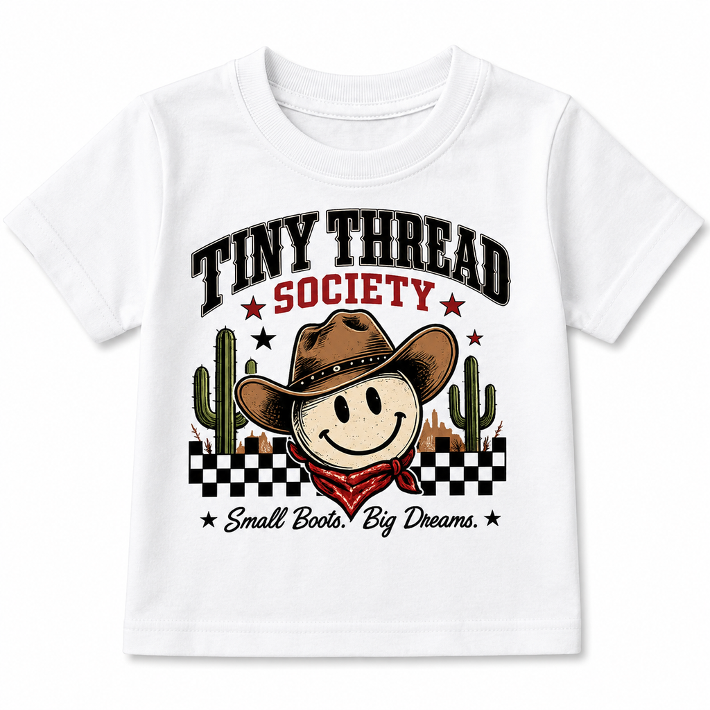 Small Boots Big Dreams Cowboy